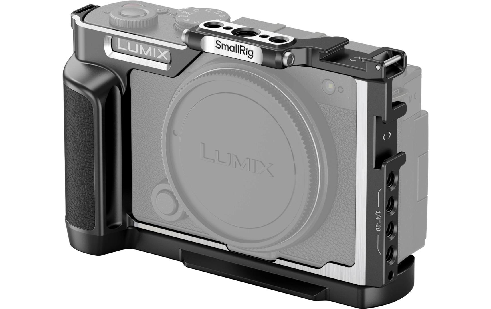 Cage für Panasonic LUMIX S9Schützt die Kamera und bietet Anschlussmöglichkeiten