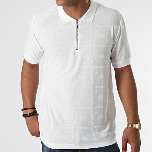 Polo Manches Courtes PL-14 Blanc
