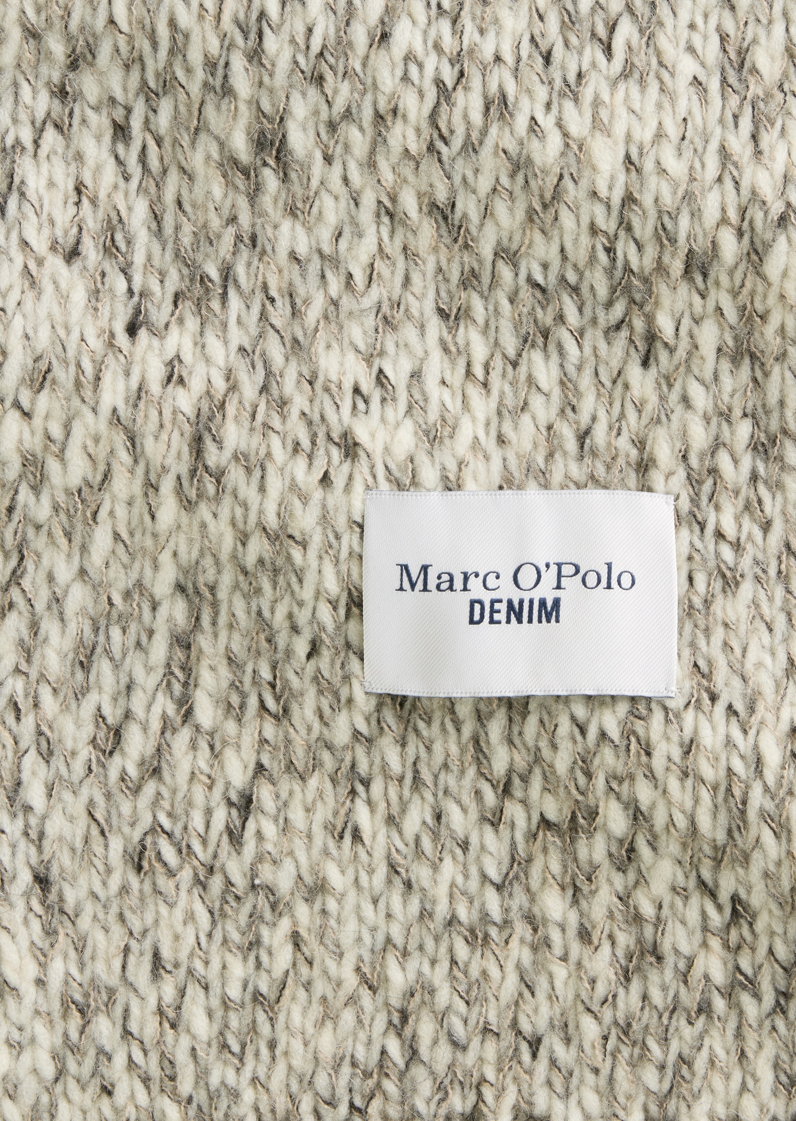 Marc O'Polo DENIM Strickschal , aus hochwertigem Wollmix, Masse ca.: 210 cm x 28 cm
