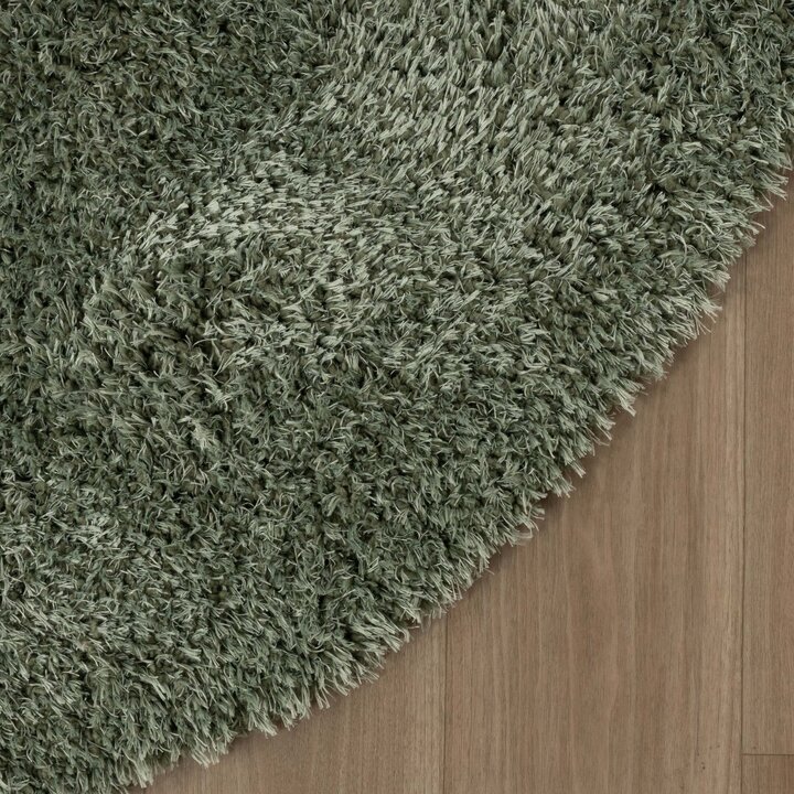 Ovaal Shaggy vloerkleed - Blaze Groen