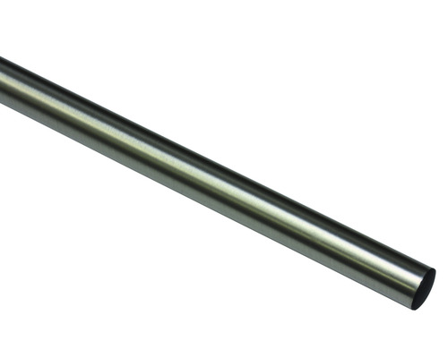 Memphis gordijnroede, RVS-look, 120 cm, Ø 16 mm
