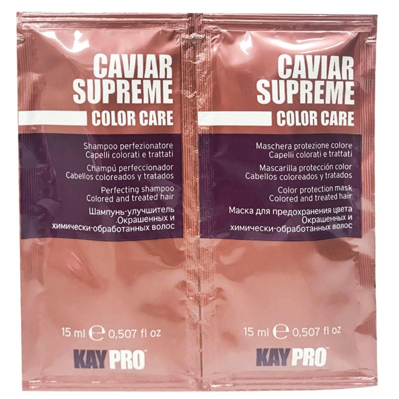 Shampoing Caviar Supreme protecteur de couleur KayPro 2x15ml
