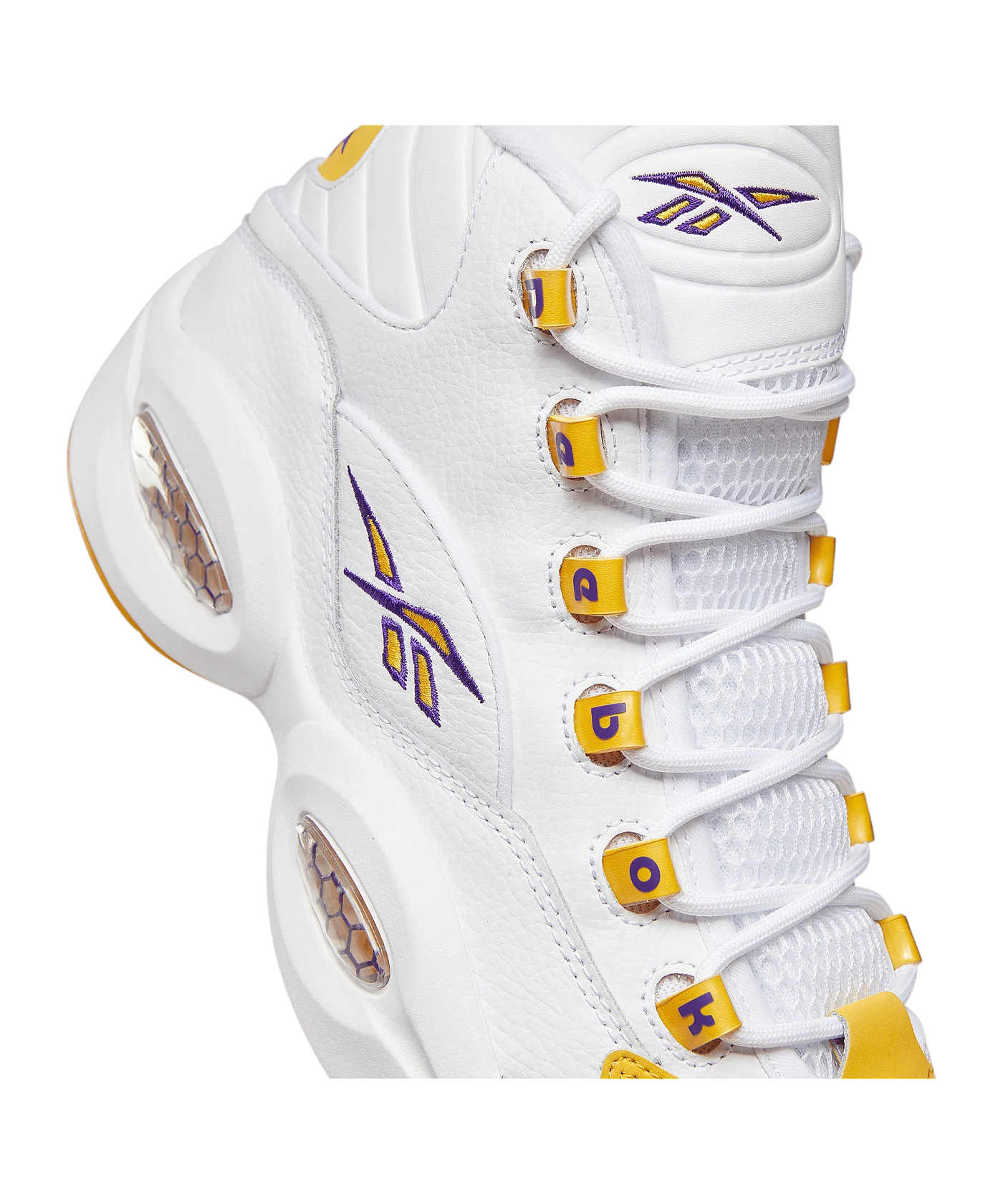 Reebok Question MID Weiss Gelb