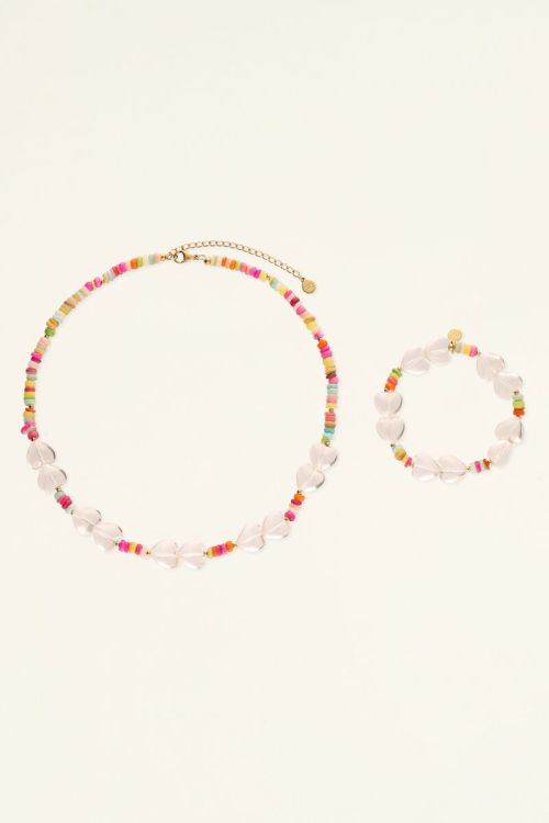 Kindergiftbox hartjes ketting & armband