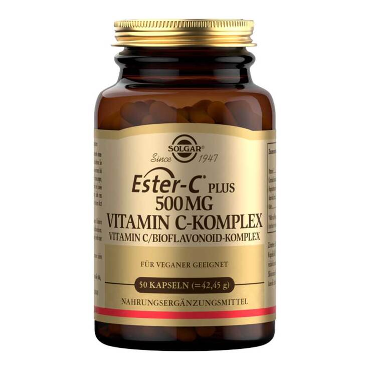 Solgar Ester-C plus 500 mg Kapseln, 50 St
