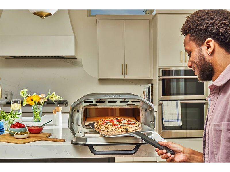 Ooni Pizza Ovens Pizzaofen Volt 12 / schwarz Elektrischer Pizzaofen
