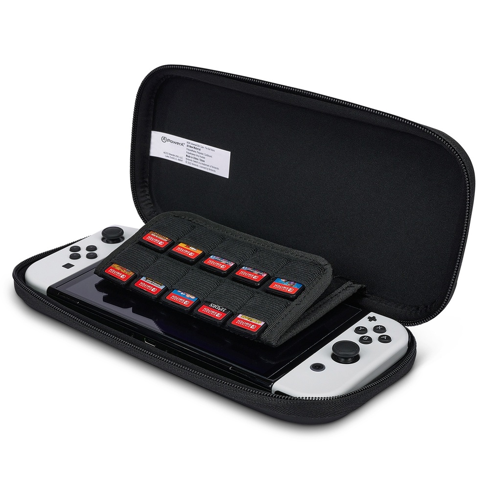 PowerA Slim Case für Nintendo Switch OLED-Modell, Nintendo Switch oder Nintendo Switch Lite – Fireba