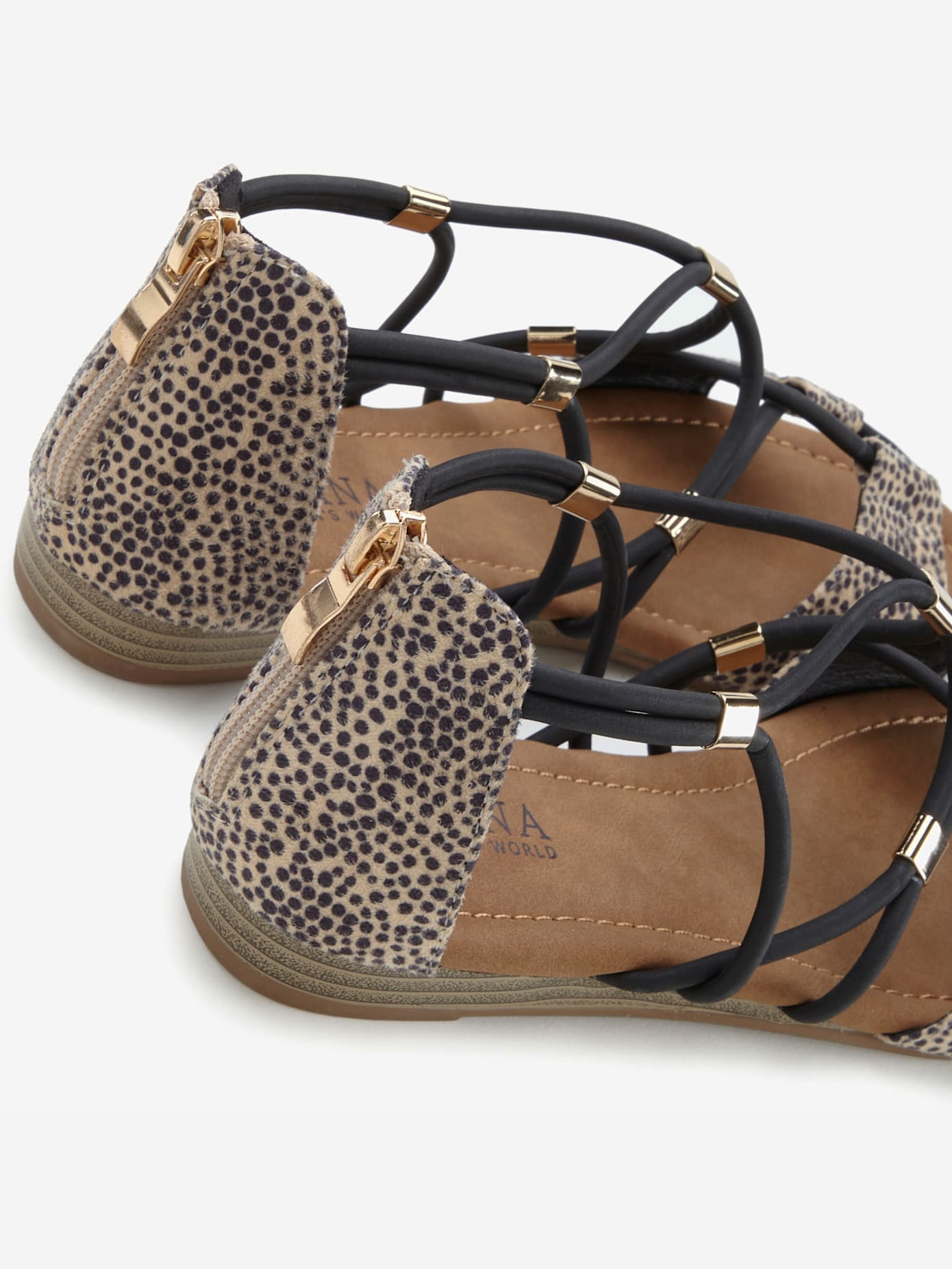 Sandales petites brides raffinées