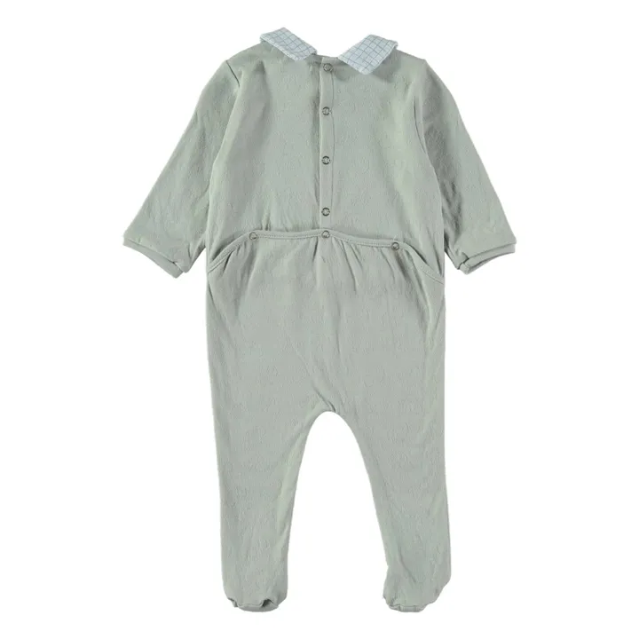 Risu Risu Pyjama Dodu Coton Bio | Bleu gris
