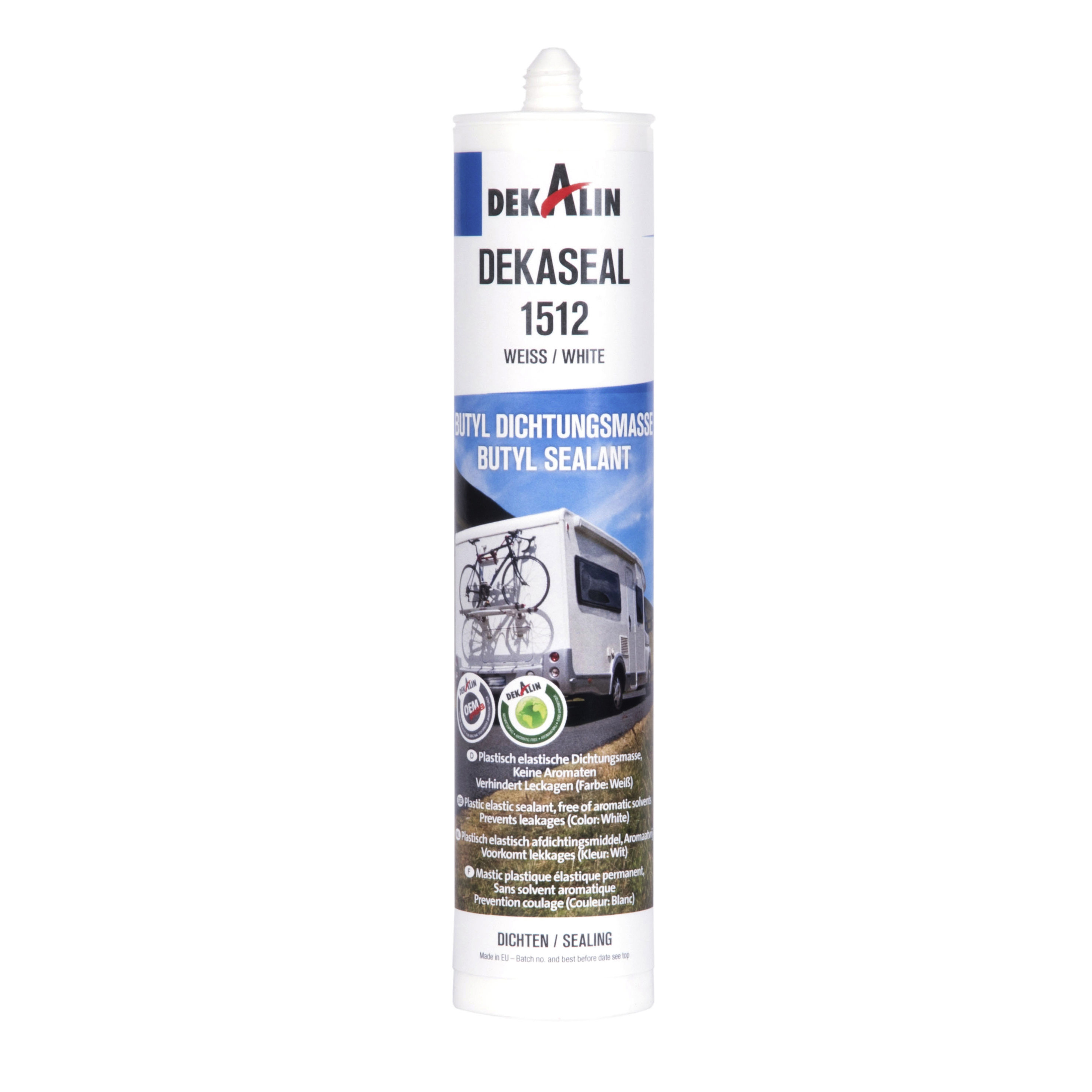 Dekalin Dekaseal 1512 Butyl Dichtungsmasse 310 ml weiss