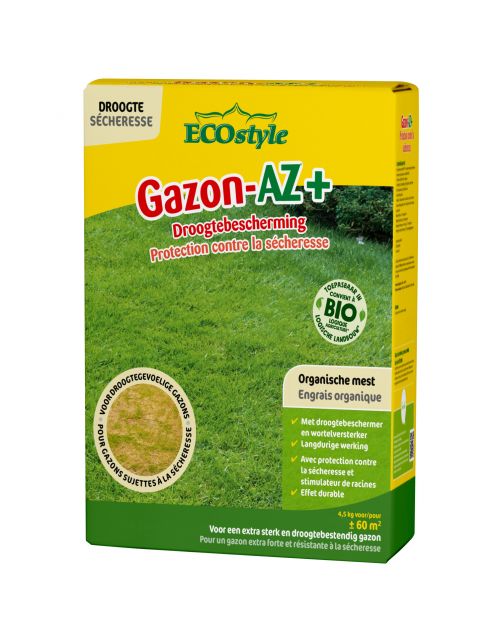 Ecostyle Gazon-Az+ Droogtebescherming - Gazonmeststoffen - 4.5 kg