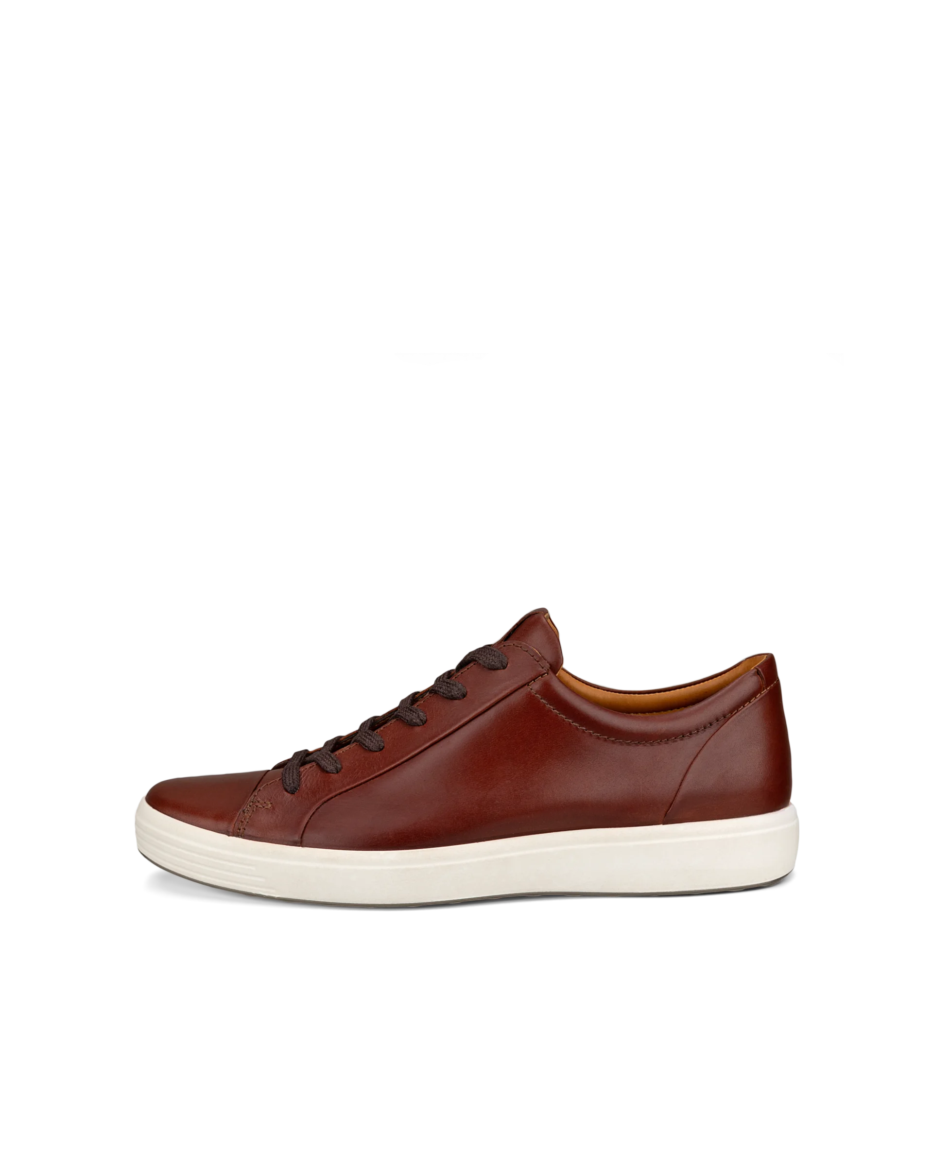 ECCO SOFT 7 M Herren Ledersneaker Braun