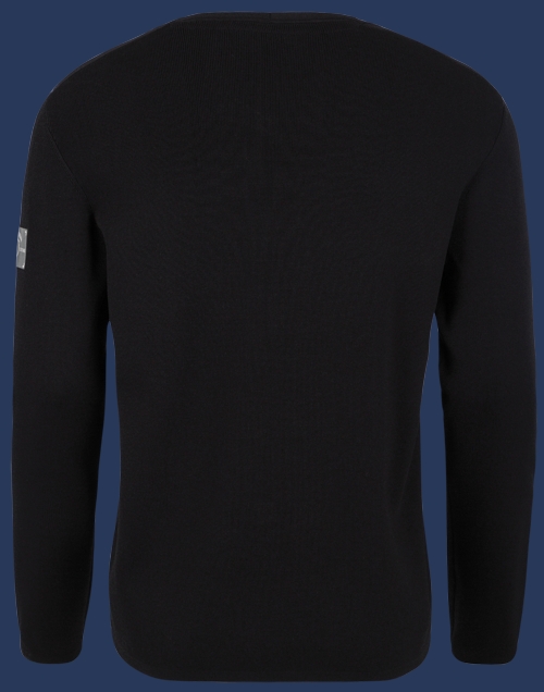 Herren Pullover 015 KoNitI, Black/Black