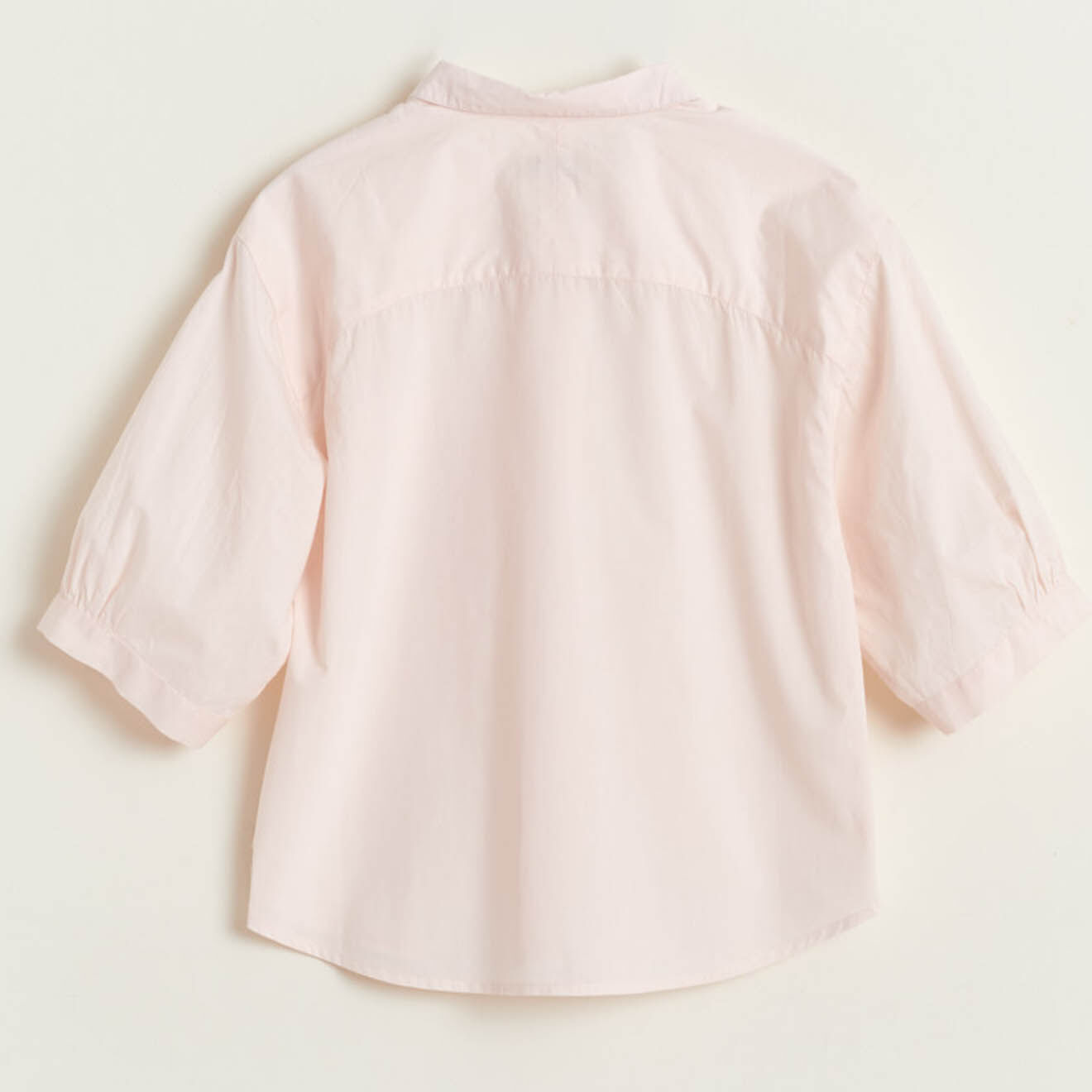 Bellerose Chemise en Coton Ave unie rose pâle