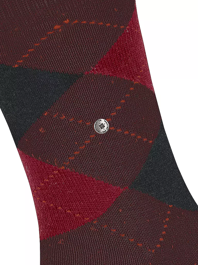 BURLINGTON Herren Socken DUNDEE 40-46 merlot dunkelrot