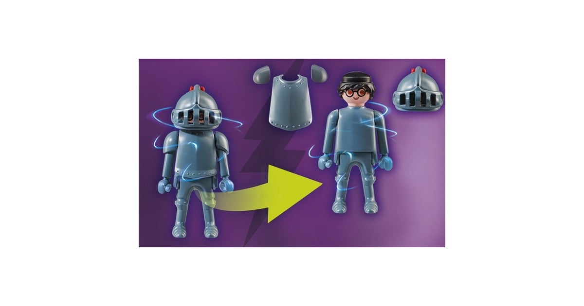 PLAYMOBILSCOOBY-DOO! - Avontuur met Black Knight Constructiespeelgoed  (70709)