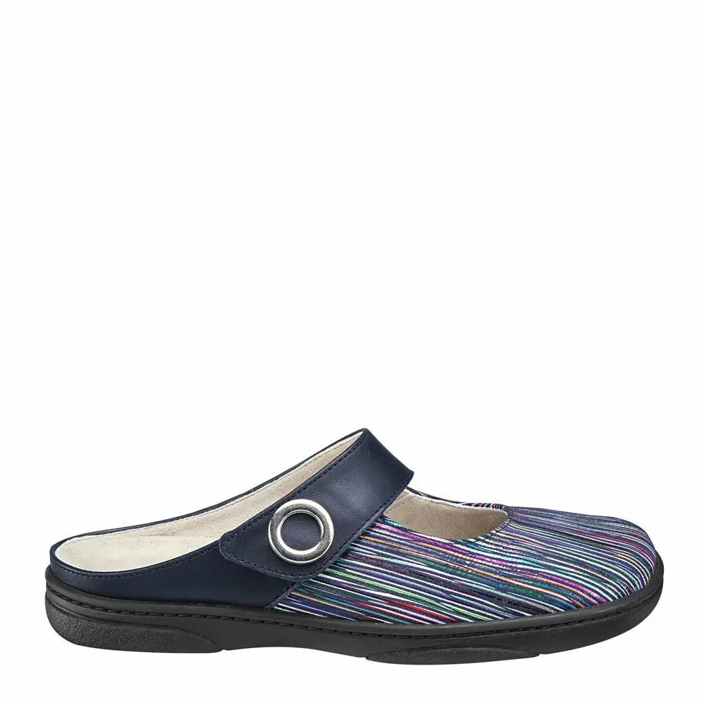 DAMEN - Pantolette NINA blau