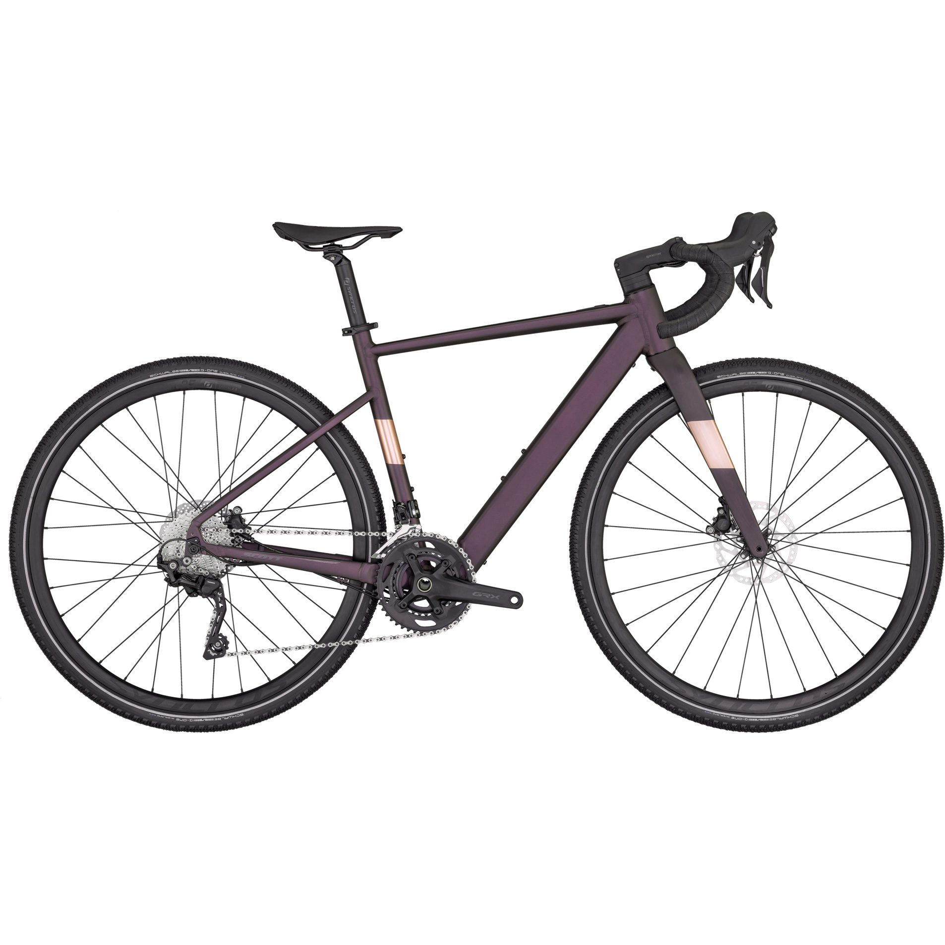 Scott Contessa Speedster Gravel eRIDE 25 E-Gravel Bike burgundy purple