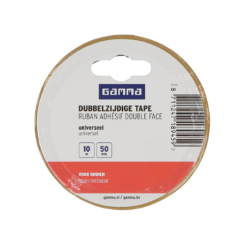 GAMMA Dubbelzijdige tape 50 mm x 10 m