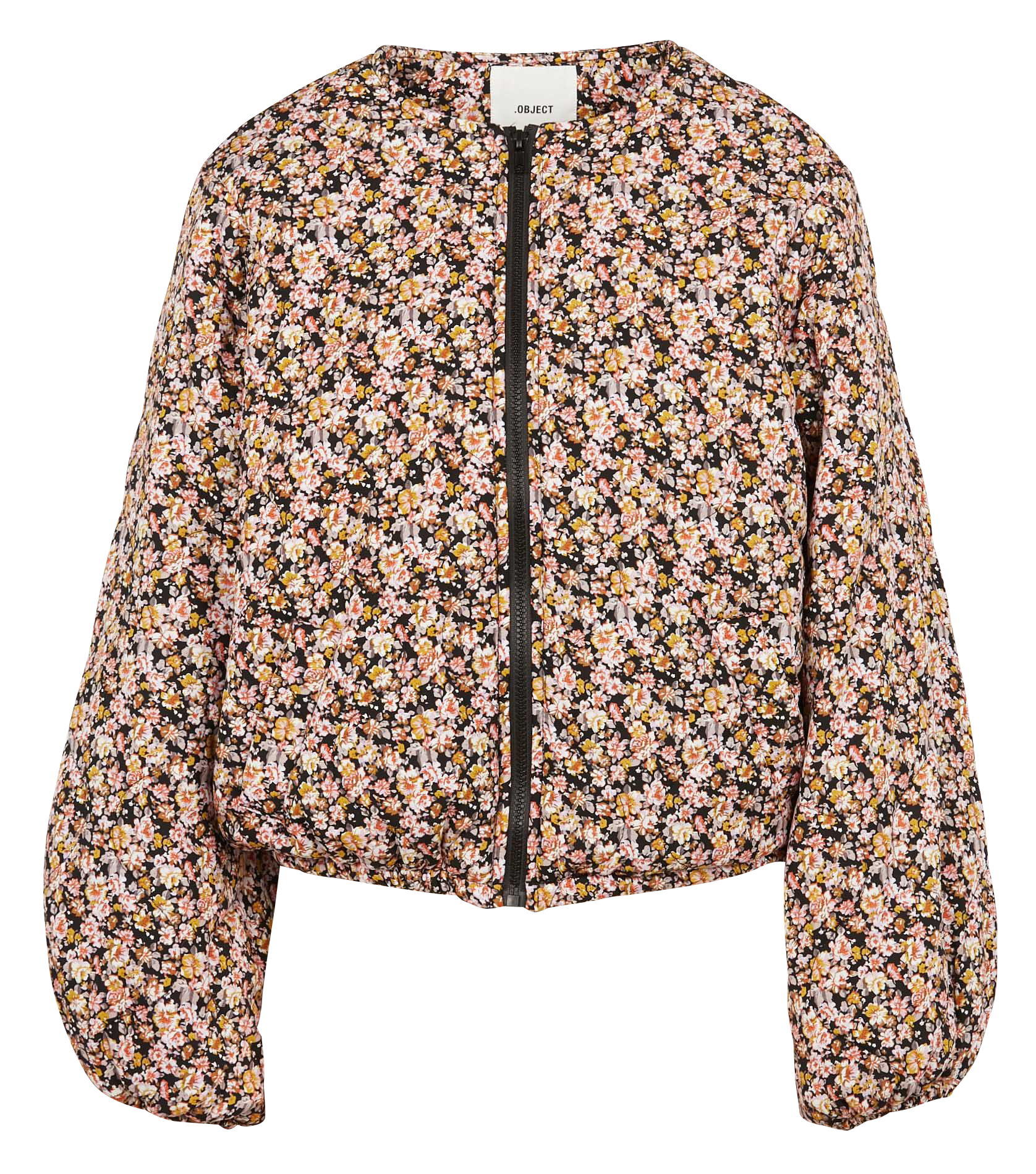 ZOE - Veste col rond | Noir