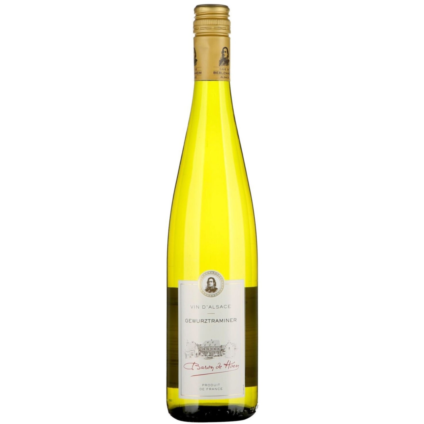 Alsace AOP Gewürztraminer Baron de Hoen Beblenheim -75cl