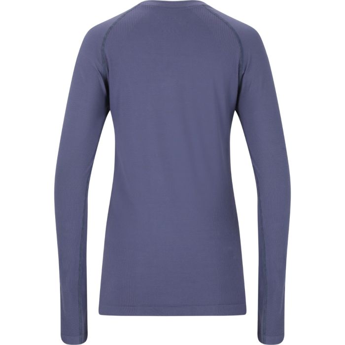Endurance Dame Trøjer Halen Seamless Long Sleeves Tee Blå