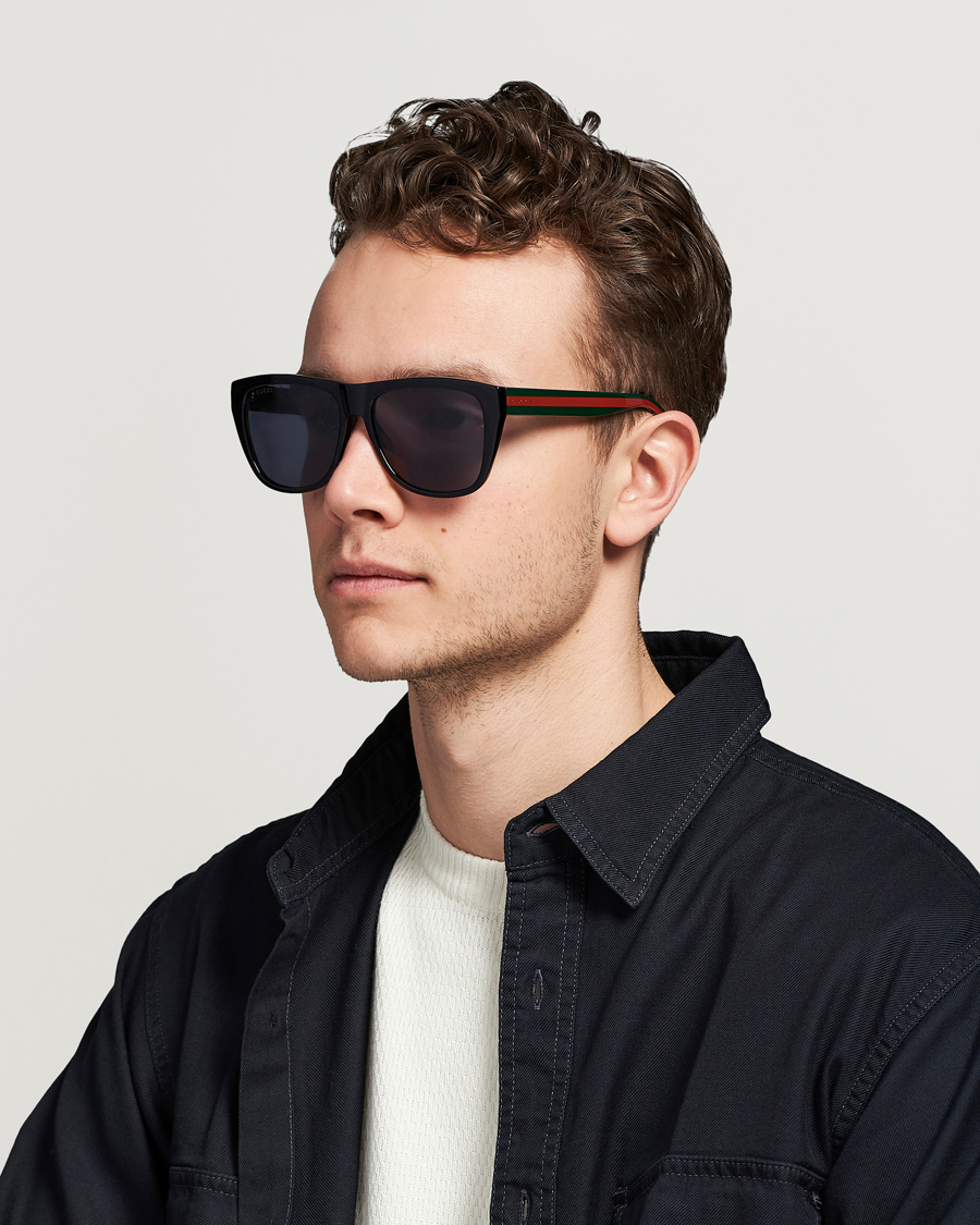 Gucci GG0926S Sunglasses Black/Green
