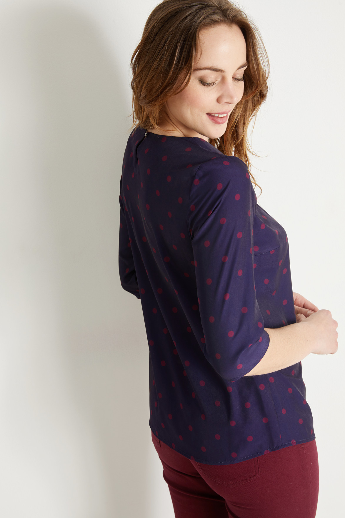 Blouse encolure ronde