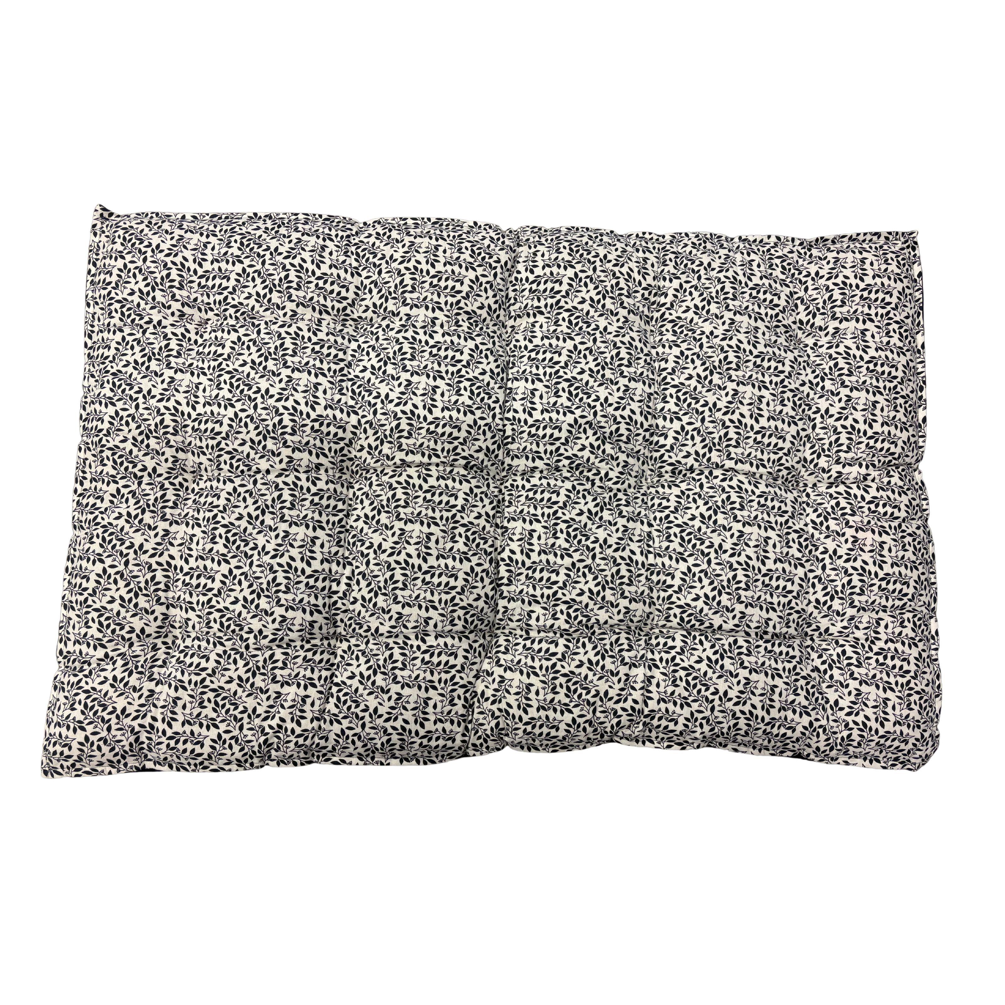 MATELAS PALETTE 120X80X10CM LIBERTY BLEU