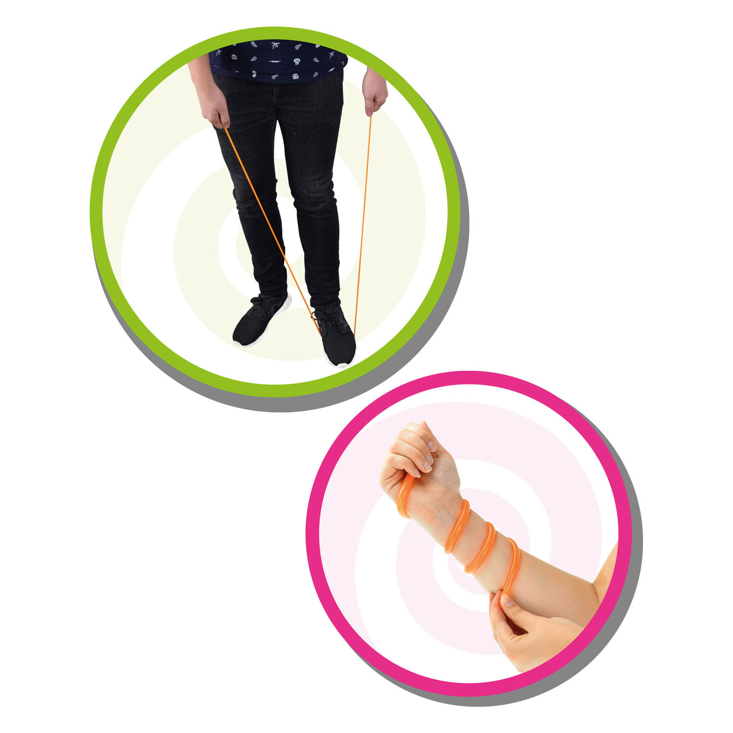 Sticky Stretch Ropes, 2st.