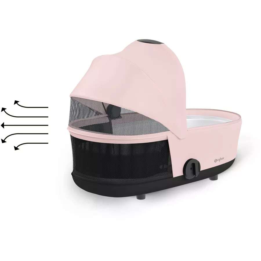 cybex PLATINUM Kinderwagenaufsatz Mios Lux Carry Cot Peach Pink