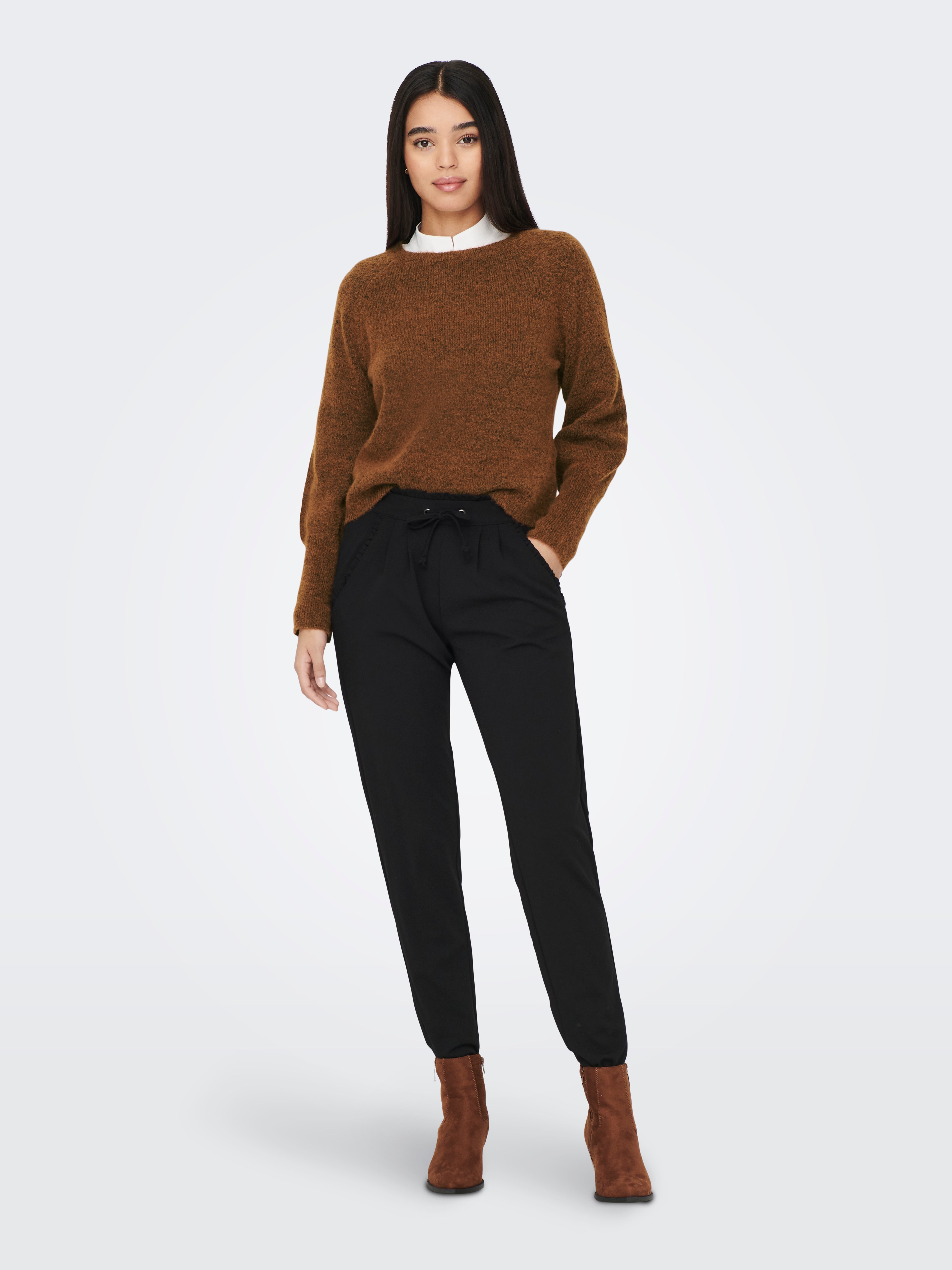 JDYINGE Strickpullover Argan Oil