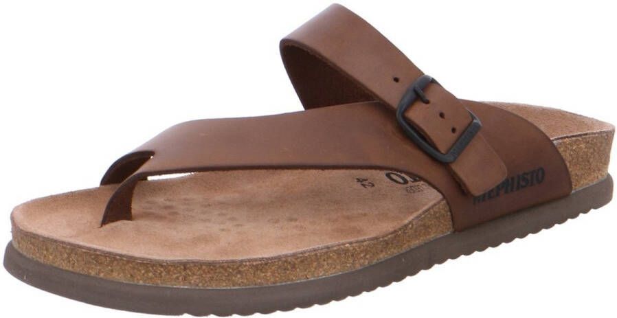 Mephisto NIELS~SCRATCH~~~~~~~~~~~~~~~~~ Heren slippers Bruin