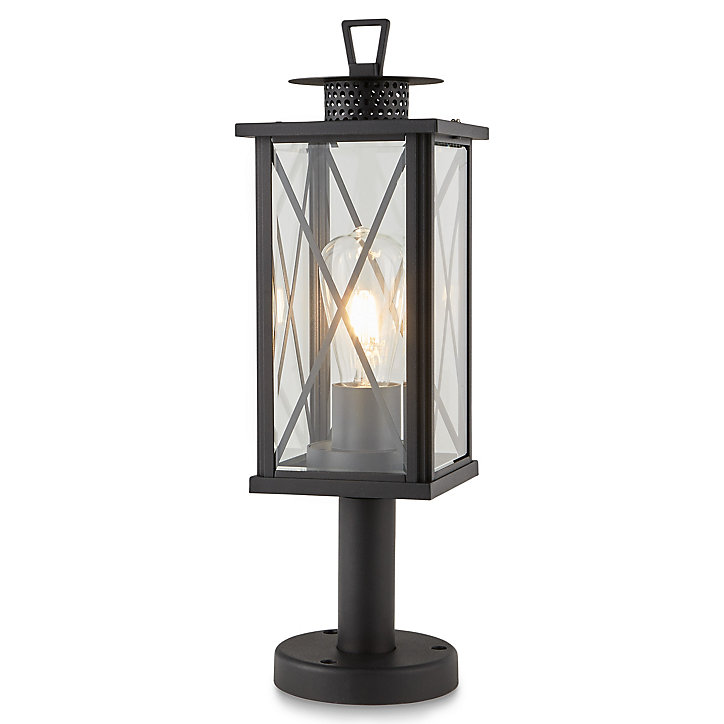 Borne Blooma Belleterre carré noir H.47 cm