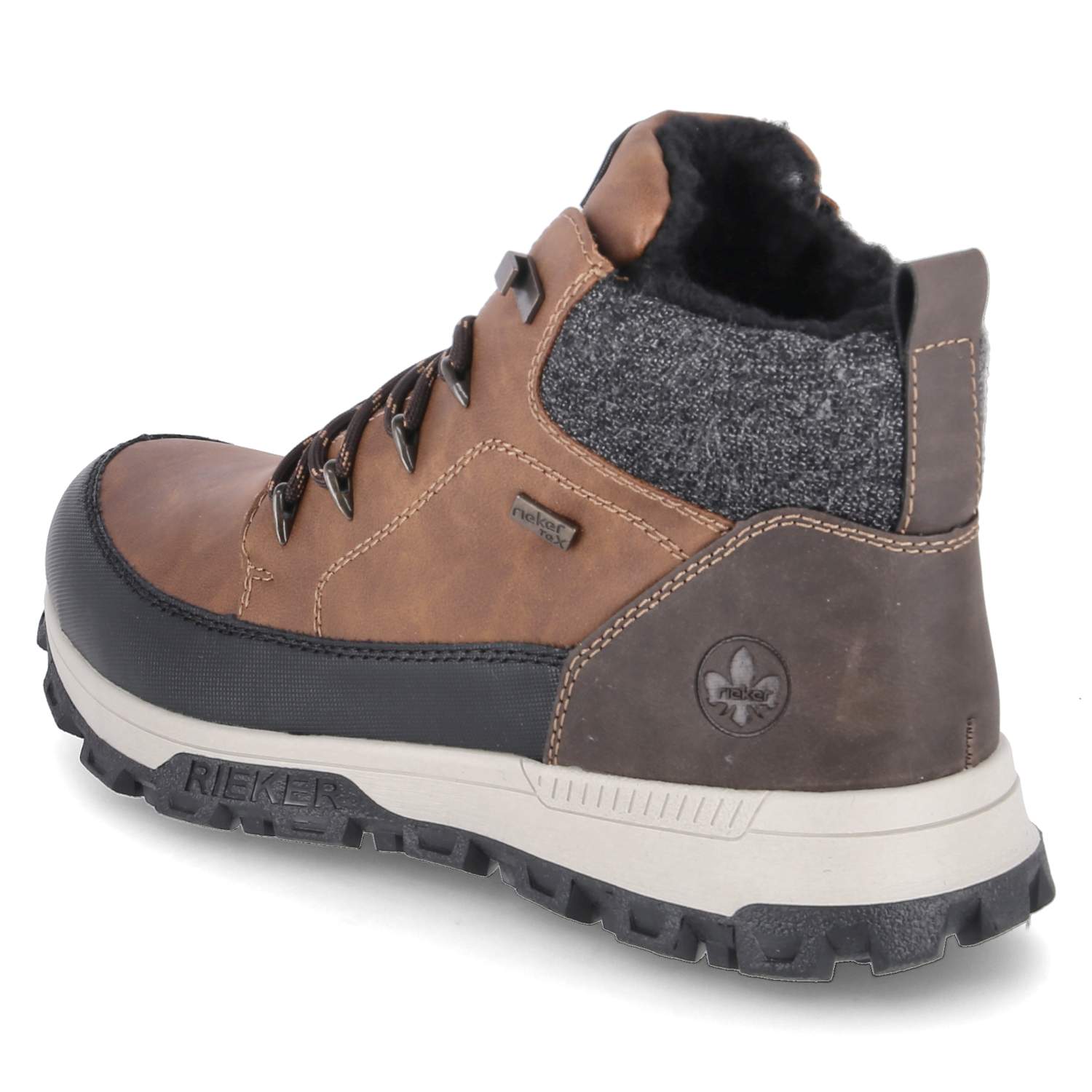 Rieker Winterboots - braun-kombi