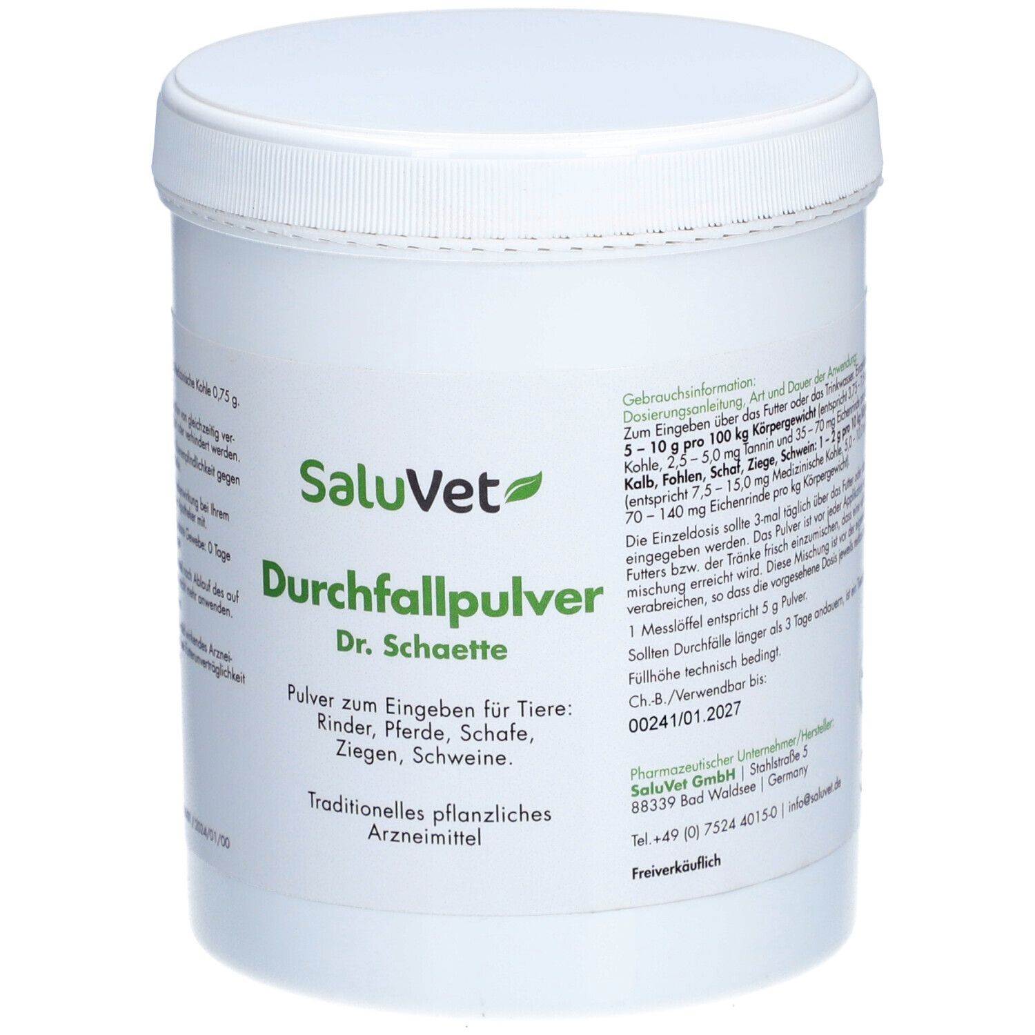 Dr. Schaette Durchfallpulver vet