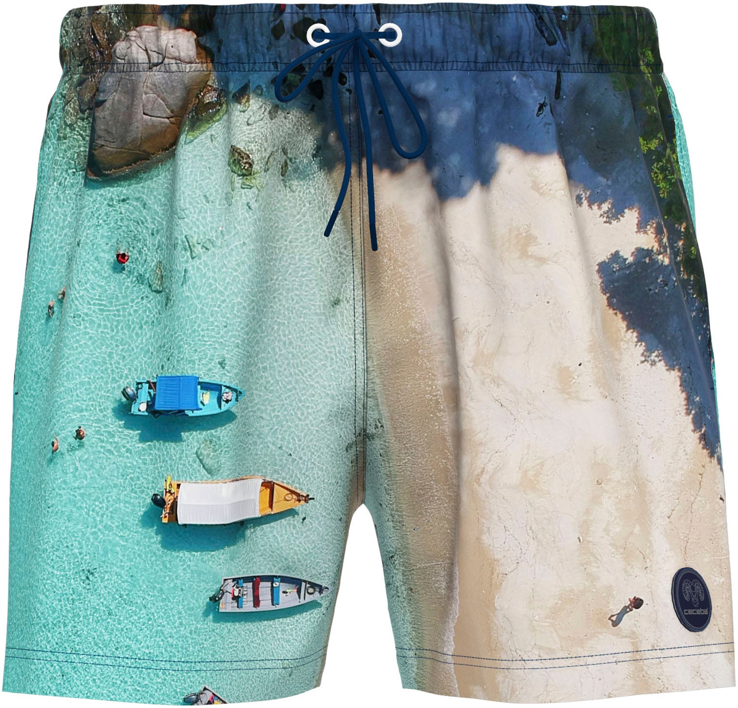 CECEBA Badeshorts , mit tollem Print für warme Sommertage, bequem, schnelltrocknend