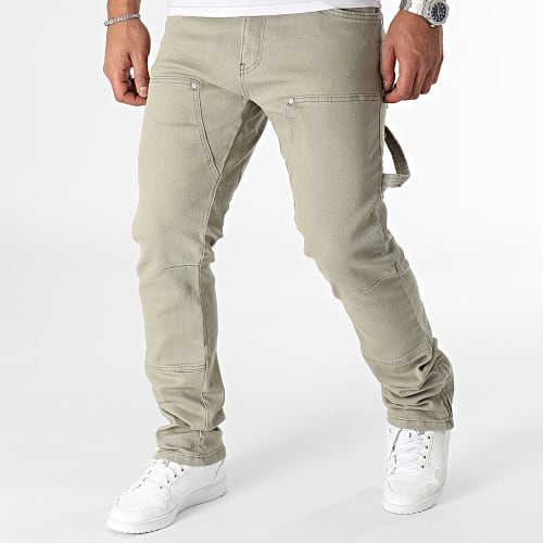 Jean Regular Gris Vert Kaki