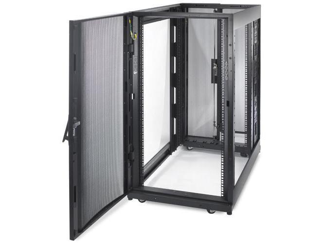 APC Netzwerkschrank NetShelter SX AR3104 24HE / Schwarz 19