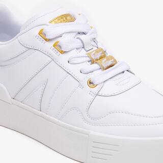 Sneakers L002 femme Lacoste en cuir Sneakers - Blanc - Lacoste - Femme