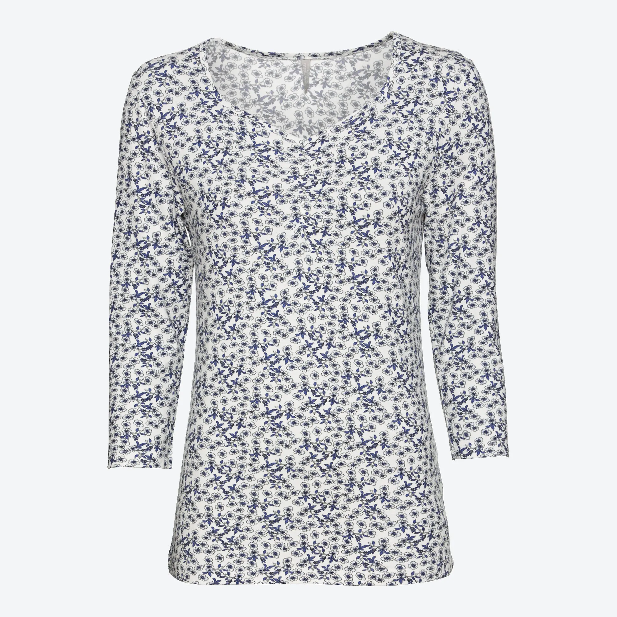 Damen-Shirt mit Raffung