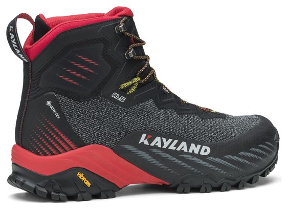 Chaussures de Randonnée Kayland Duke Mid Gore-Tex Gris/Rouge