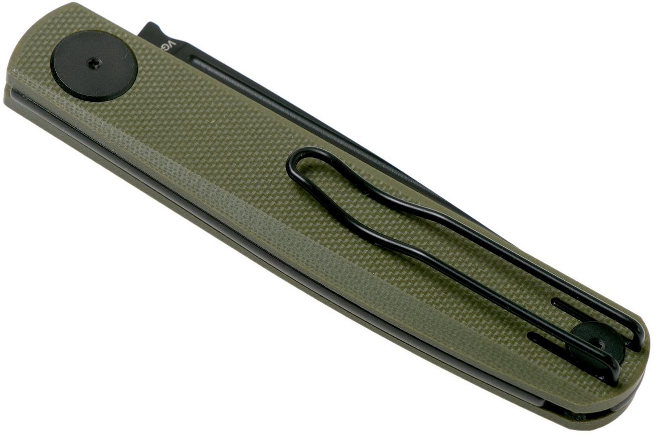 Real Steel G-Slip Compact Green 7866 zakmes, Ostap Hel design