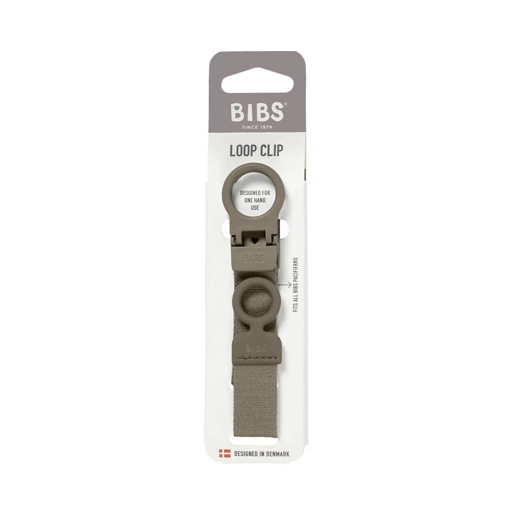 BIBS Clip LOOP Dark Oak