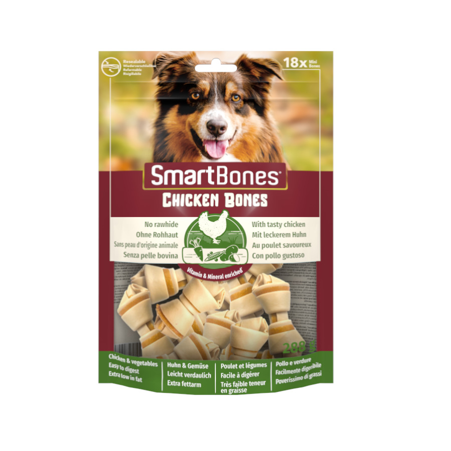 SmartBones Mini Ossinhos de Frango para Cães