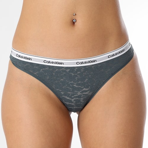 Lot De 3 Strings Femme QD5068E Gris Anthracite Bleu Marine Rose