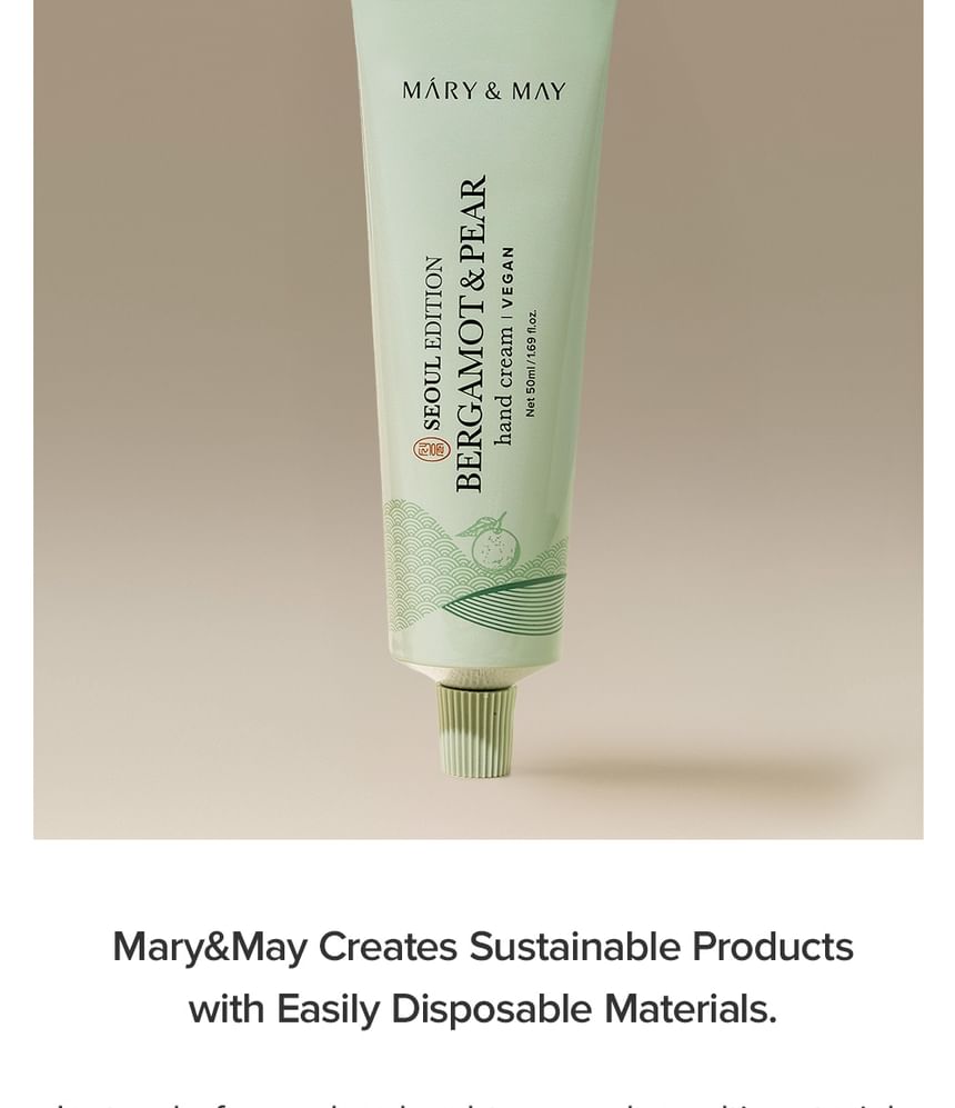 Mary&May - Bergamot & Peer Handcrème