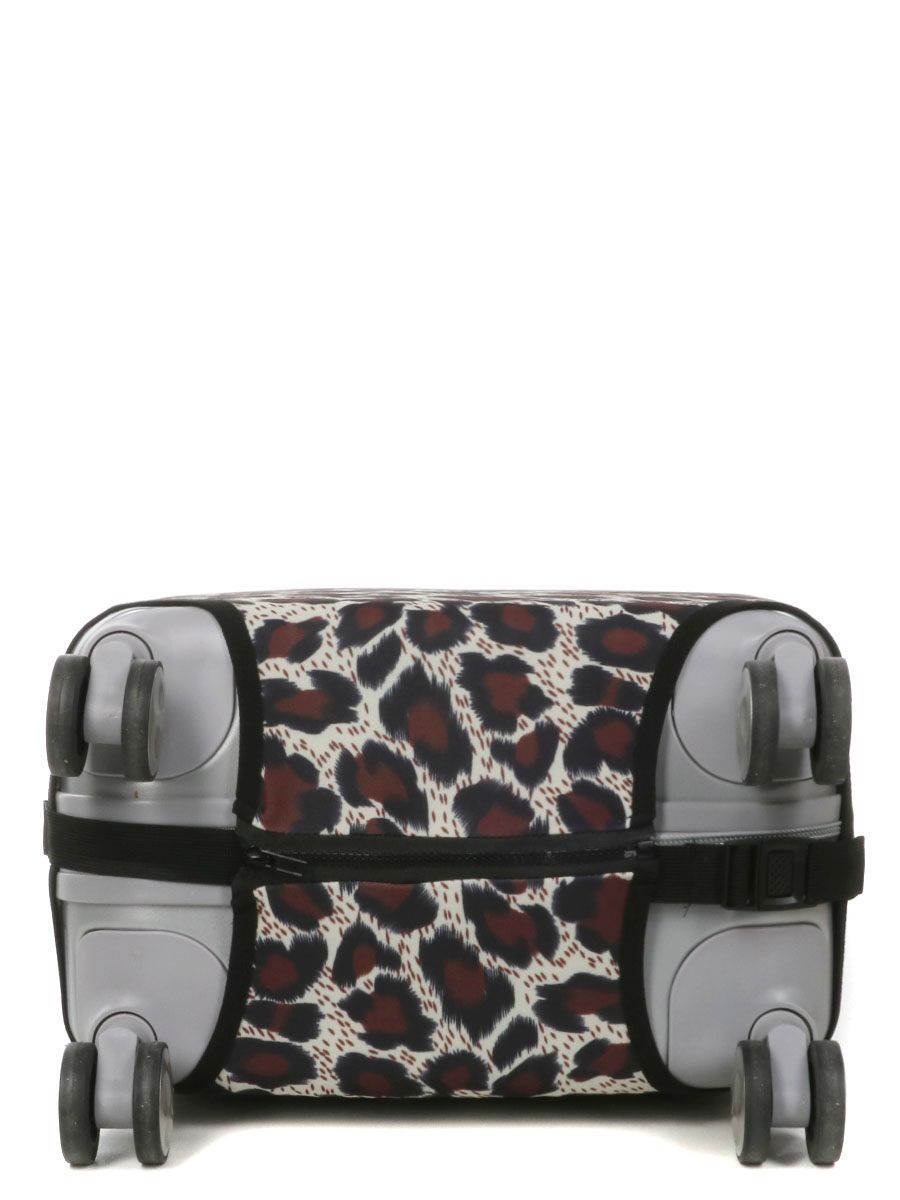 Housse de valise Periea Gold Leopard S