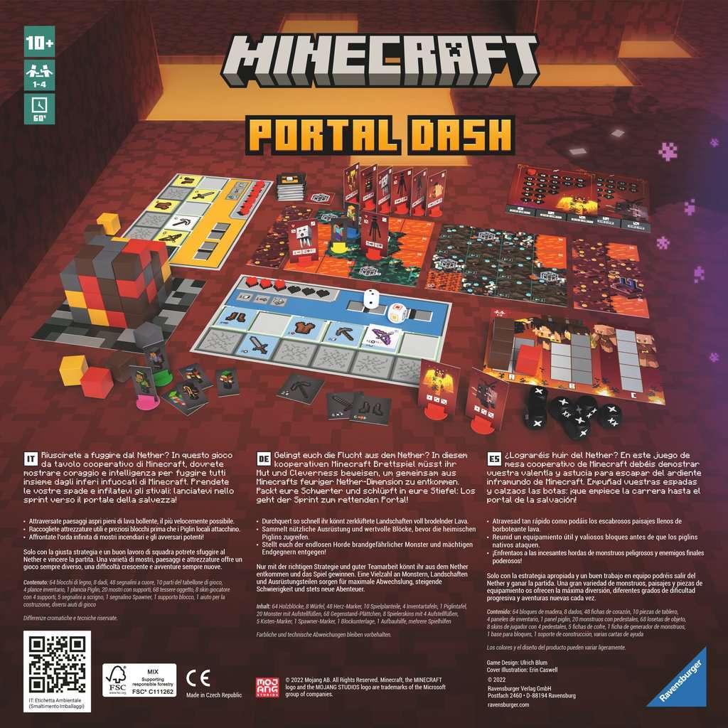 Ravensburger Spiel Minecraft Portal Dash