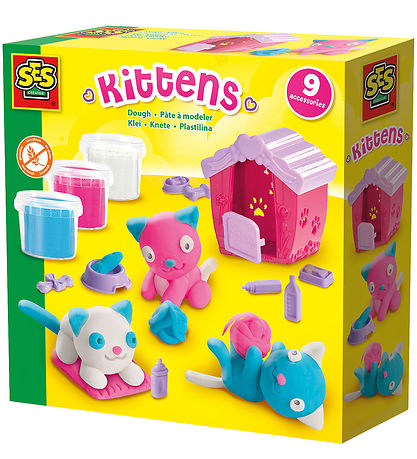 SES Creative Knete - Kätzchen